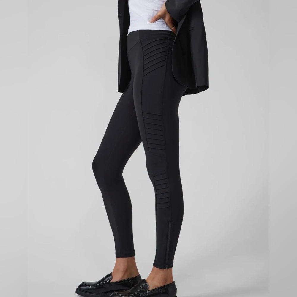 Athleta Madison Moto Tight, Small